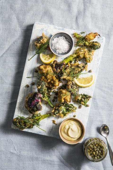 Plant-forward canapés